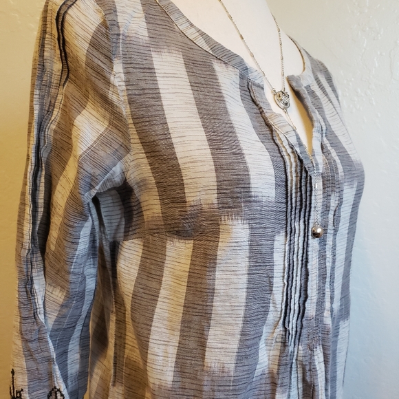 Pattern Blouse Lucky Brand - Picture 6 of 8
